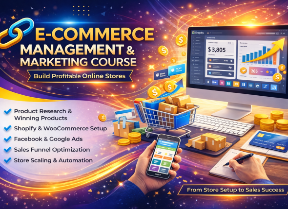 Ecommerce Management and Marketing Course