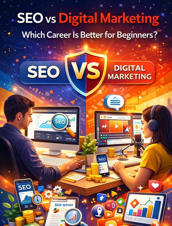 SEO vs Digital Marketing