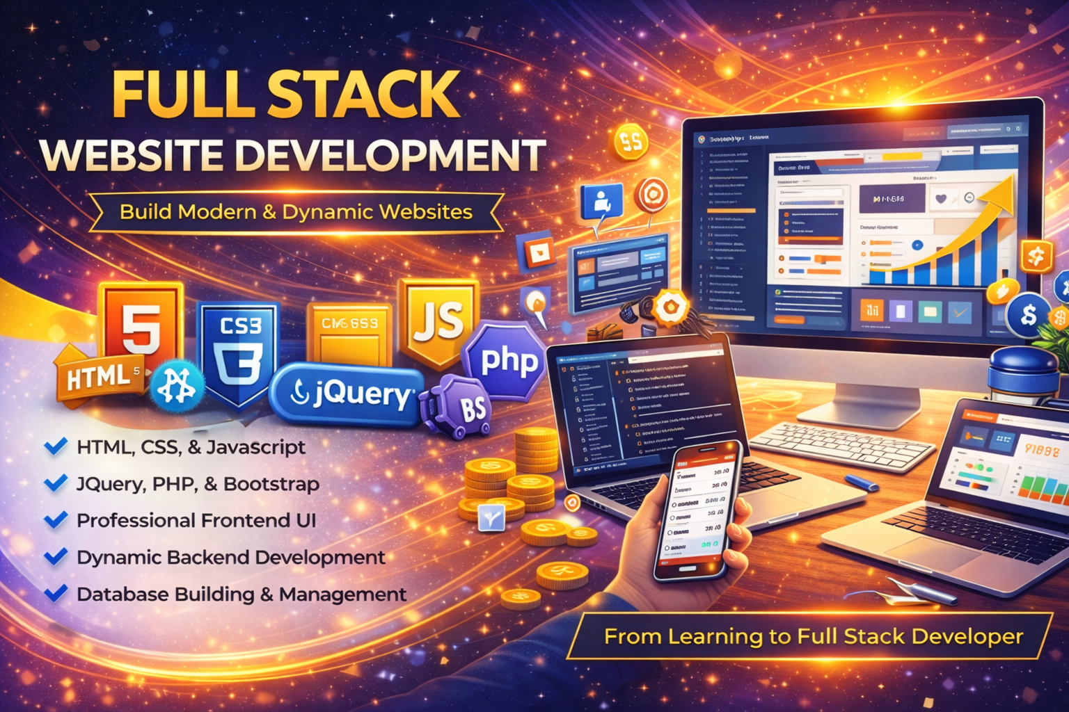 Full Stack Website Development